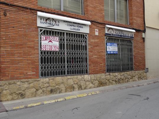 Sant Sadurní té una assignatura pendent amb els locals comercials tancats. Ramon Filella