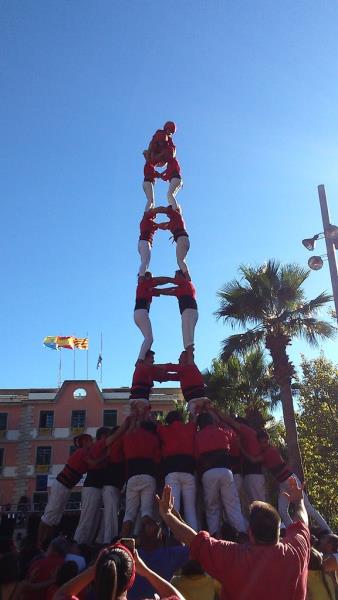 Segona tripleta de 8 dels Xicots. Xicots de Vilafranca