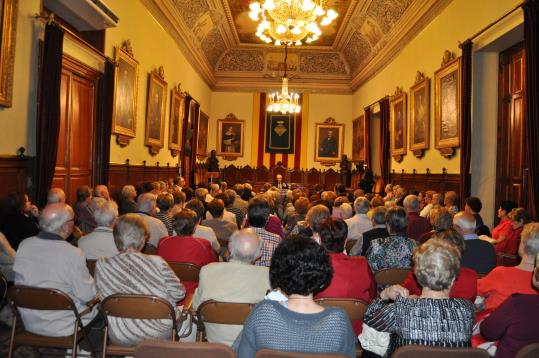 S’inicien els actes de la 7a Setmana de la Gent Gran amb el pregó de Joan Terrades. Ajuntament de Vilafranca