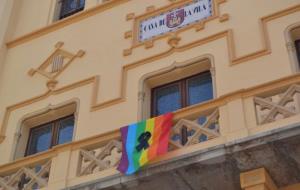 Sitges se solidaritza amb Orlando per l'atemptat contra un club LGTBI. Ajuntament de Sitges