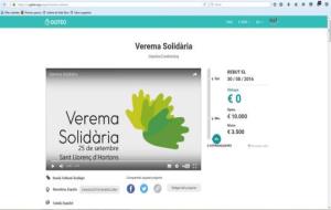 S’obre la campanya de micromecenatge per finançar projectes socials de Verema Solidària . EIX
