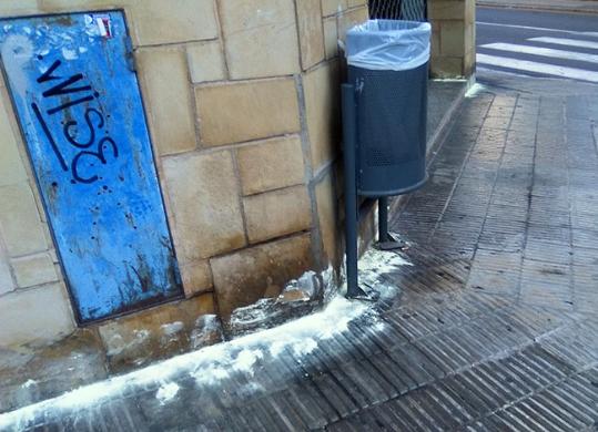 Sofre als carrers del Vendrell. Eix