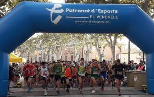 Sortida de la 30a Mitja del Vendrell