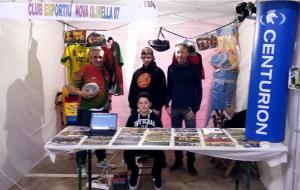 Stand del Nova Olivella a la fira d'entitats