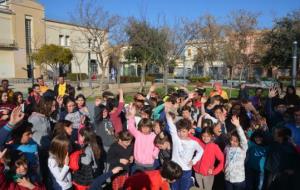 Tarda castellera amb els esplais vilanovins i primeres aletes dels Bordegassos. Maite Gomà