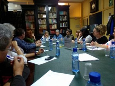 Taula d'Educació i Ferrocarril. Ajuntament de Vilanova