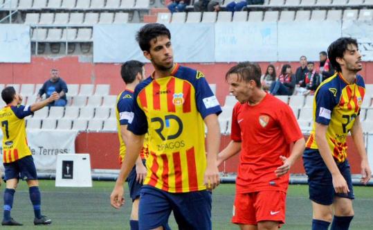 Terrassa FC - FC Vilafranca. Eix