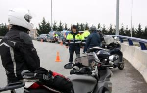 Trànsit posa en marxa una campanya de controls preventius per reduir la sinistralitat entre els motoristes