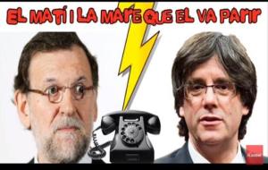 Un programa de ràdio aconsegueix parlar amb Rajoy per telèfon fent-se passar per Carles Puigdemont. EIX