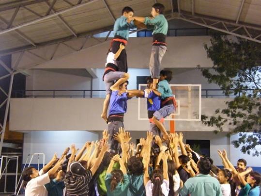 Una delegació dels Castellers de Lo Prado viurà la festa major de Vilafranca. Castellers de Vilafranca