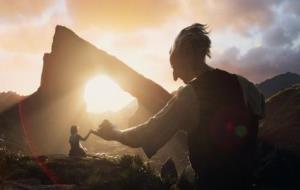 Una imatge de la nova pel·lícula de Steven Spielberg 'Mi amigo el gigante'. Tripictures
