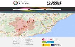 Una web reuneix tota la informació sobre els polígons industrials de l'Alt Penedès. CC Alt Penedès