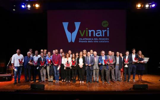 Vilafranca del Penedès premia els millors vins de Catalunya. Premis Vinari
