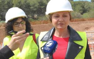 Visita d'obres al nou CAP de Sant Pere de Ribes