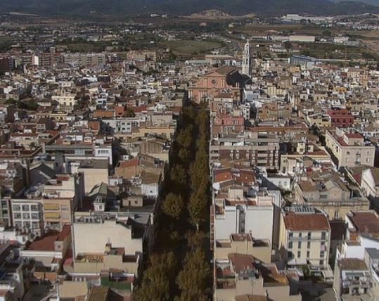 Vista general de Vilanova i la Geltrú. Ajuntament de Vilanova