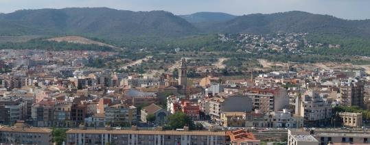 Vista general del Vendrell. Capital de la Cultura Cat