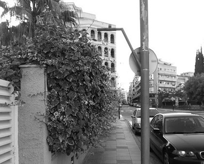 Voreres ocupades per la vegetació. Antonio Garcia Leal