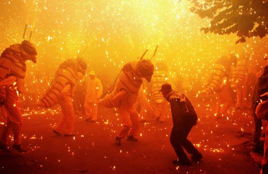 30è aniversari de l'aparició de les fil.loxeretes de la Festa de la Fil.loxera de Sant Sadurní. Blai Carda / Global Image