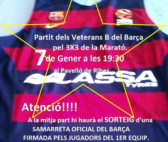 3x3 del CB Ribes per la Marató. Eix