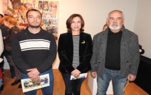 Aaron Pérez guanya el XXI Premi d'escultura Pere Jou i Josep Manuel Aznar, el XXXI Premi de pintura Sanvisens. Ajuntament de Sitges