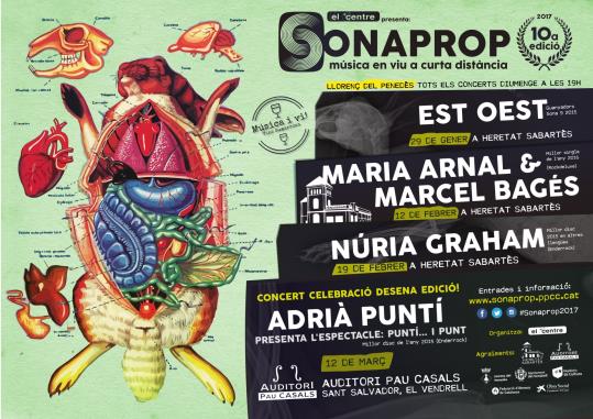 Adrià Puntí i tres propostes d'alta volada a la desena edició del Sonaprop. EIX