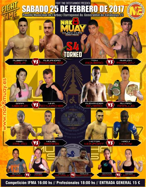 L’Arboç acollirà el “NAK Muay 8 - Muaythai Series”