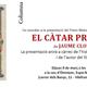 Presentaci%c3%b3+del+llibre+%22El+c%c3%a0tar+proscrit%22+de+Jaume+Clotet
