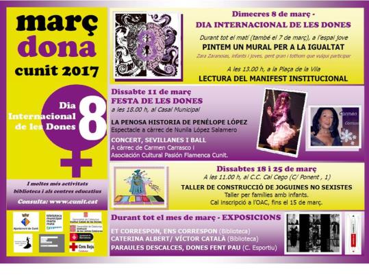 Març Dona Cunit 2017