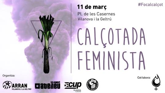 II Calçotada Feminista de Vilanova i la Geltrú