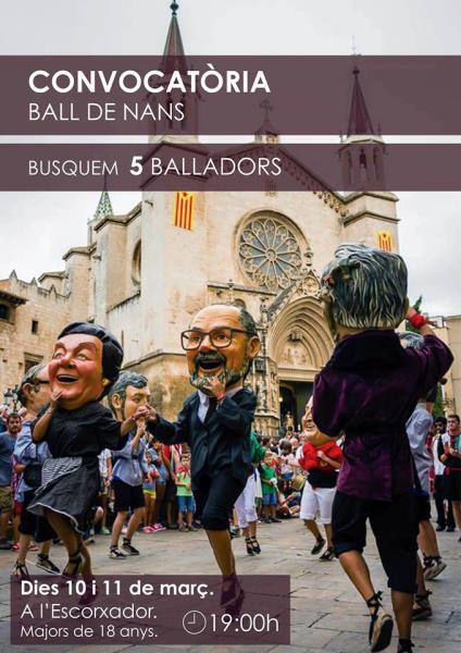Convocatòria del Ball de Nans
