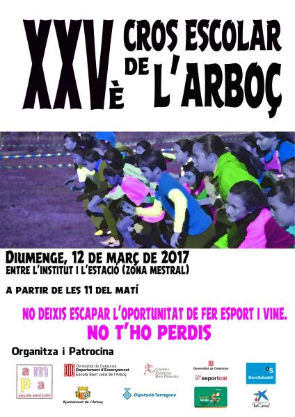 XXVà edició del Cros Escolar 