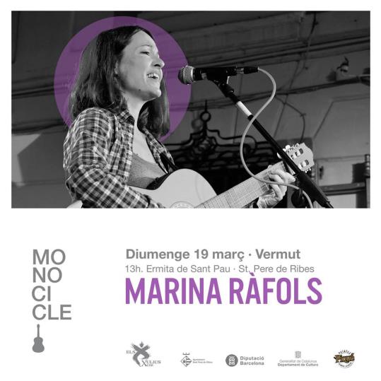 Marina Ràfols al Cicle Intimista Monocicle Ribes