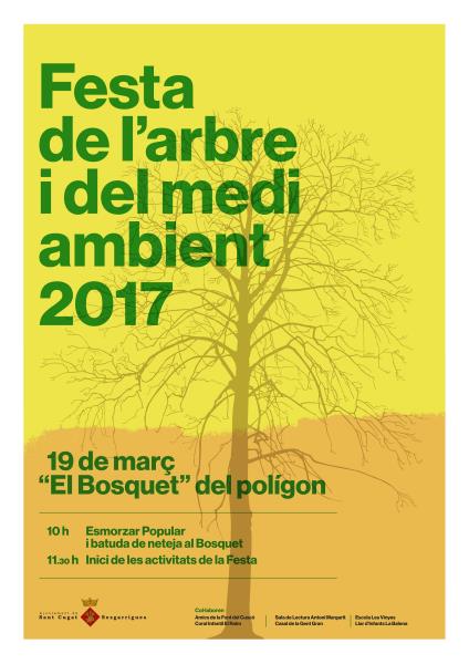 Festa de l’Arbre i el Medi Ambient a Sant Cugat Sesgarrigues