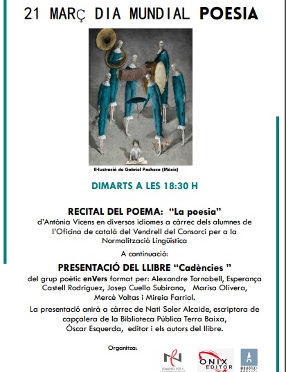 Dia Mundial de la Poesia a la Biblioteca del Vendrell