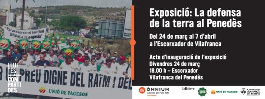 La defensa de la terra al Penedès