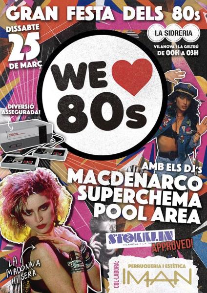 Gran festa dels 80s