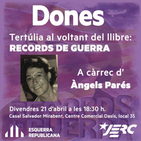  Tertúlia Llibre Records de guerra