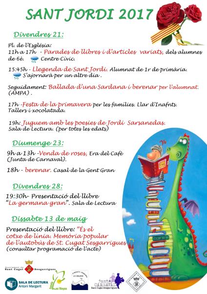 Sant Jordi a Sant Cugat Sesgarrigues