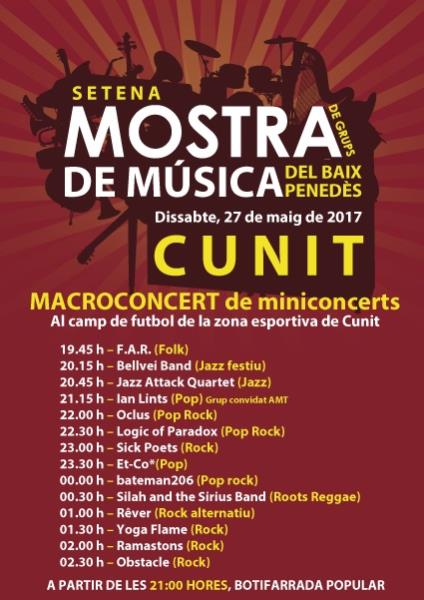 VII Mostra de Música del Baix Penedès