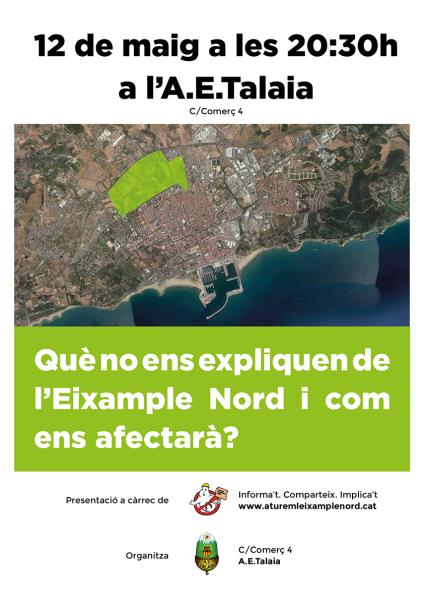 Què no ens expliquen de l’Eixample Nord i com ens afectarà?