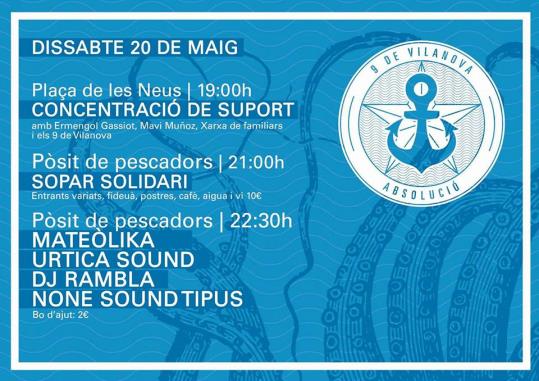 Jornada solidària amb els encausats pel cas Montoro