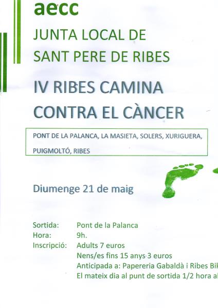 IV Caminada popular contra el Càncer