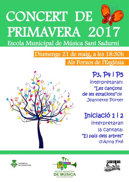 Concert de Primavera de l'Escola de Música