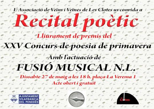 Recital poètic