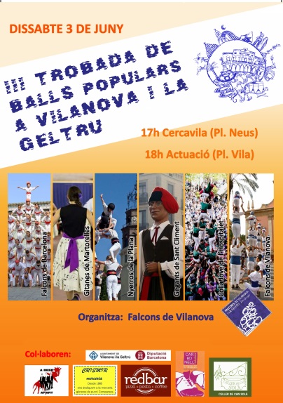 III trobada de balls populars a Vilanova i la Geltrú