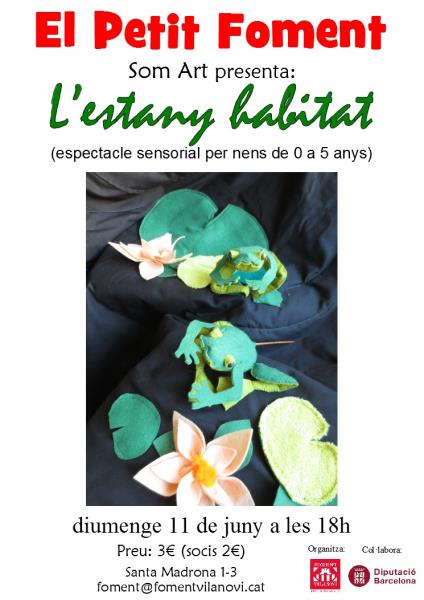 El Petit Foment presenta: L’estany habitat