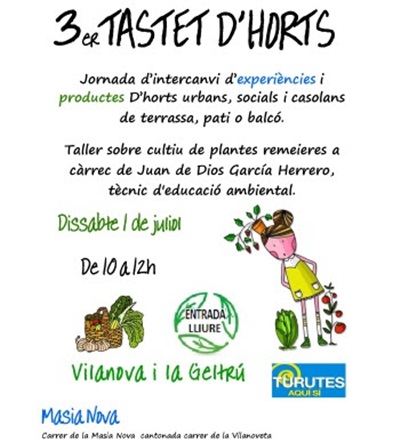 Tercera edició del Tastets d’horts de Vilanova i la Geltrú