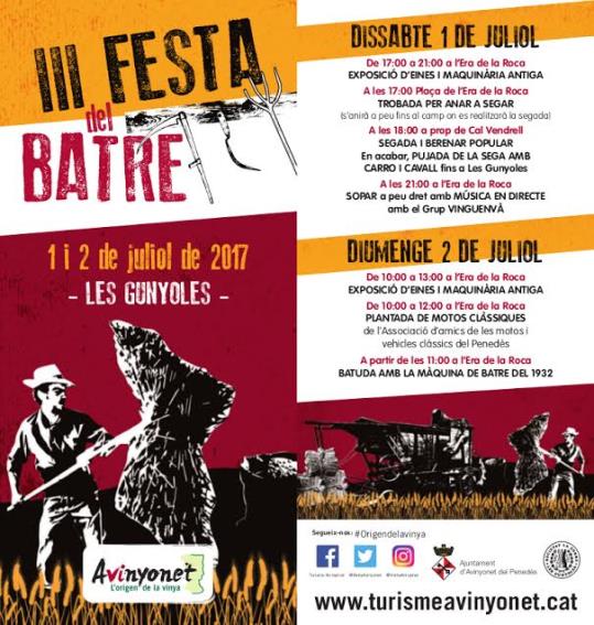 III Festa del batre a Les Gunyoles