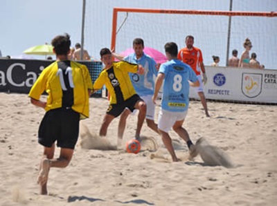 Campionat de Catalunya de Futbol Platja a Vilanova