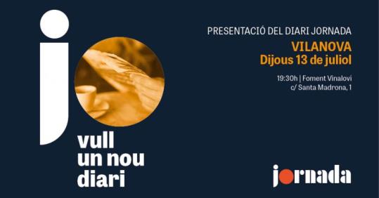 El nou diari Jornada es presenta a Vilanova